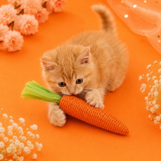 Fresh Picked Carrot Chew Toy