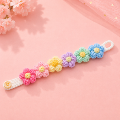 Bloom & Button Flower Cat Collar
