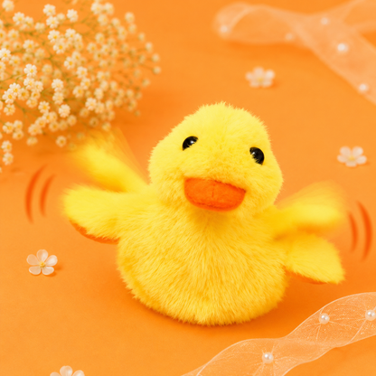 Wiggle Wings - Interactive Ducky Plush Cat Toy