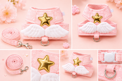 Winged Cat Harness Set