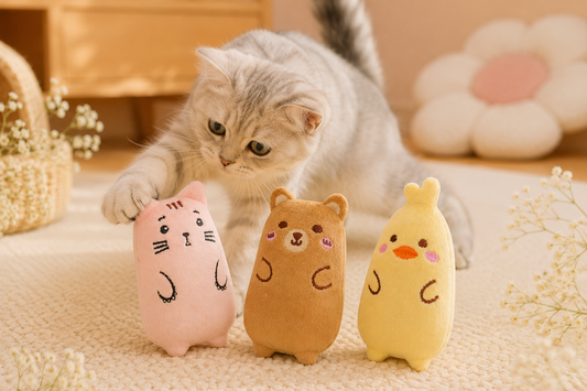 Furry Friends Collection - Plush Cat Toys