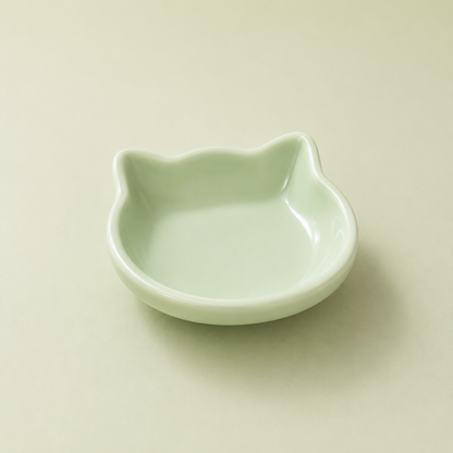 Cat Shaped Pastel Bowls
