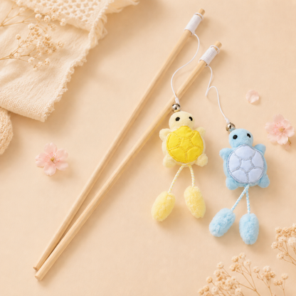 Tiny Tide Turtle Teaser Wand Toy's