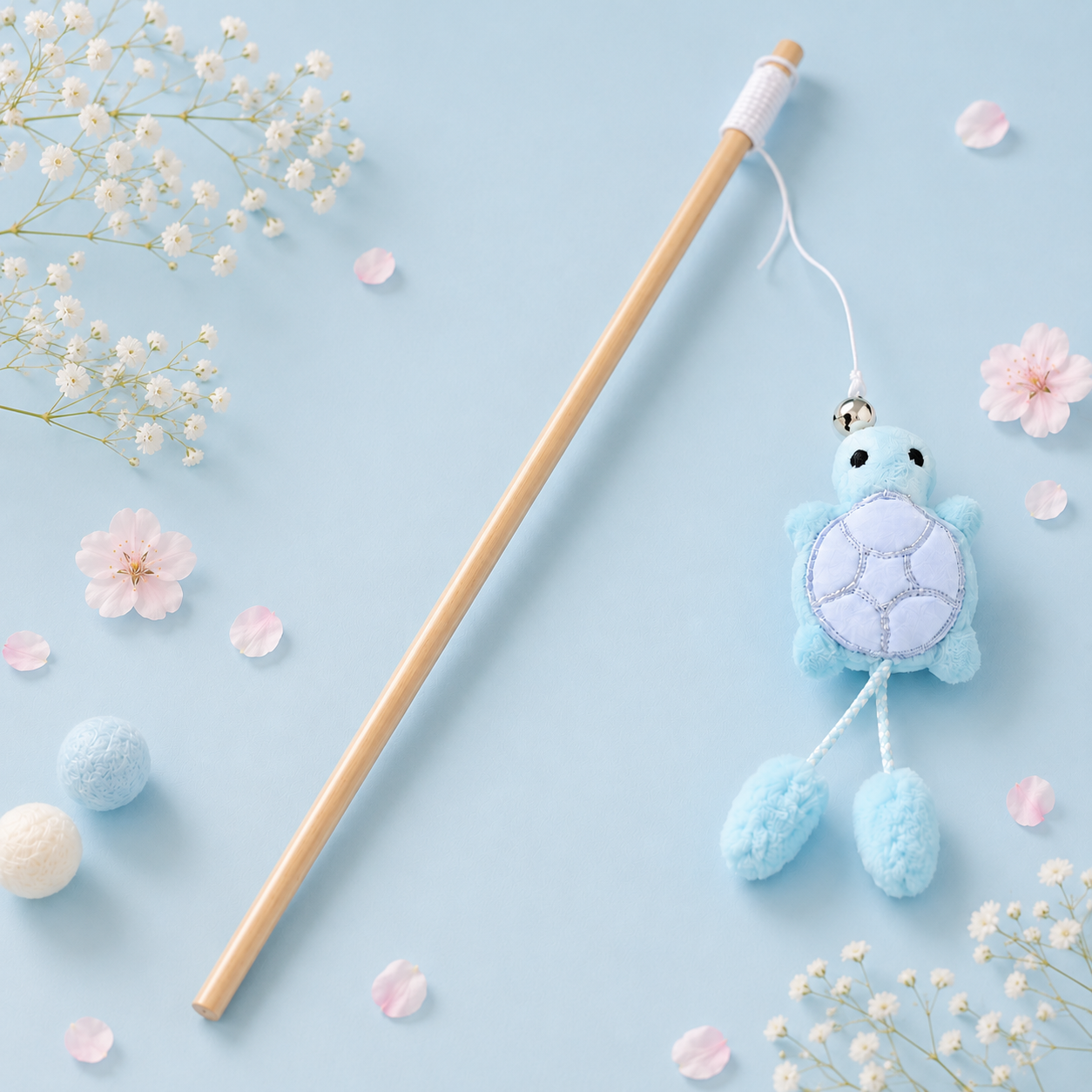 Tiny Tide Turtle Teaser Wand Toy's