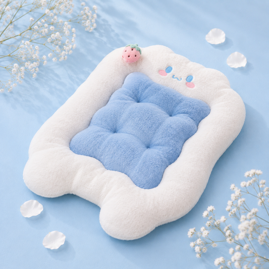 Mochi Cloud Lounger - Adorable Pet Bed